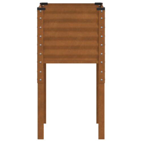 Garden Planter 45x45x88 cm Weathering Steel - Image 4