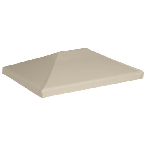 Gazebo Top Cover 310 g/m² 4x3M Beige - Image 2