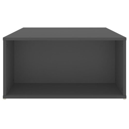 Wooden Coffee Table Modern Lounge Sofa Lamp Side Book Shelf Storage Stand Grey 90x67x33cm - Image 4