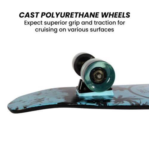 Kryptonics 28-Inch Skateboard Cruiser Skater Board Negative - Image 5