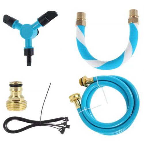 Kahuna Waterpark Rotating Trampoline Water Sprinkler Kit with Adjustable Hose - Image 9