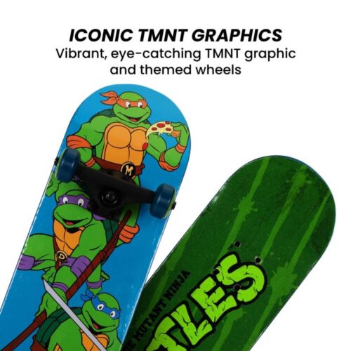 Kryptonics Teenage Mutant Ninja Turtles 28-inch Turtle Time Popsicle Skateboard - Image 3