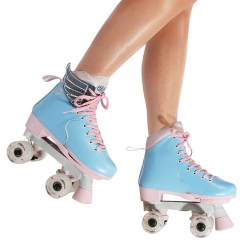 Circle Society Adjustable Kids Quad Roller Skates Cruise Board Cotton Candy - Image 7