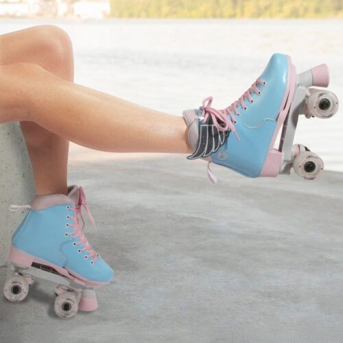 Circle Society Adjustable Kids Quad Roller Skates Cruise Board Cotton Candy - Image 10