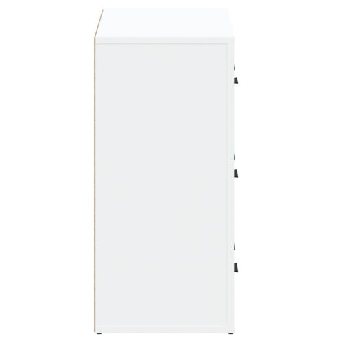 Sideboards 2pcs White Engineered Wood - Image 7