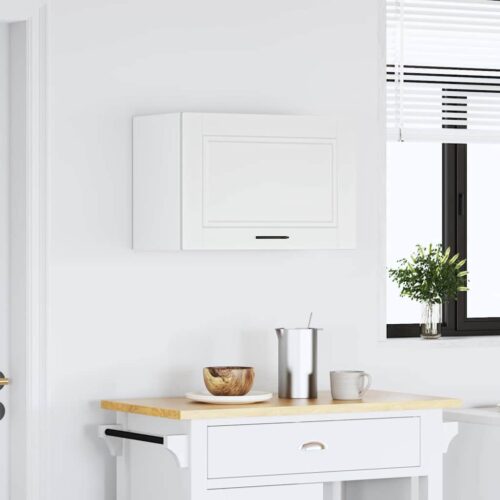Kitchen Wall Cabinet Porto White Engineered Wood - Image 3