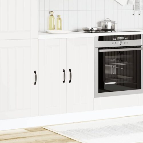 Sink Base Cabinet Lucca White Engineered Wood - Image 2