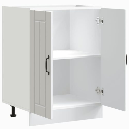 Sink Base Cabinet Lucca White Engineered Wood - Image 5