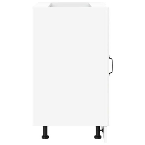 Sink Base Cabinet Lucca White Engineered Wood - Image 6