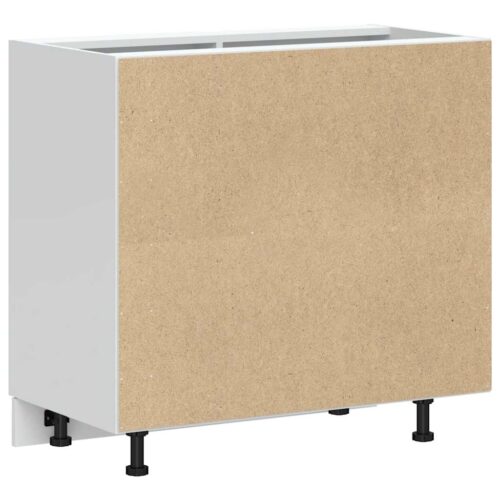 Sink Base Cabinet Lucca White Engineered Wood - Image 7