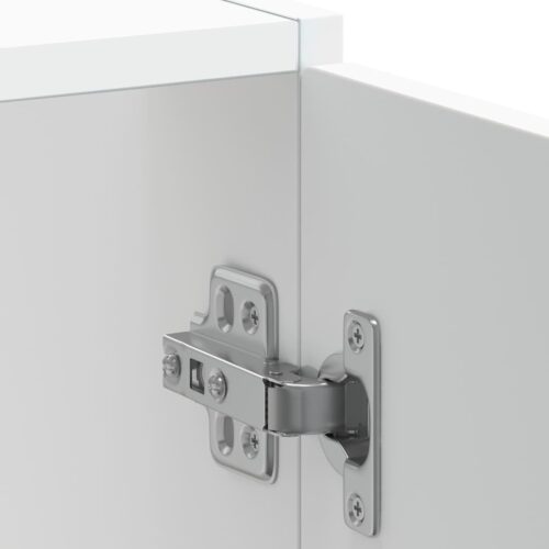 Sink Base Cabinet Kalmar White 60x46x81.5cm Engineered Wood - Image 9