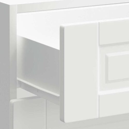 Kitchen Base Cabinet Porto White Engineered Wood - Image 9