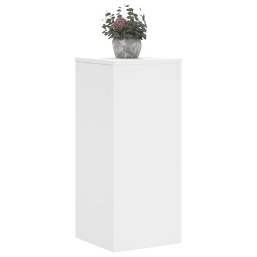 2pcs Wooden Plant Stands White 30x30x70cm - Image 3