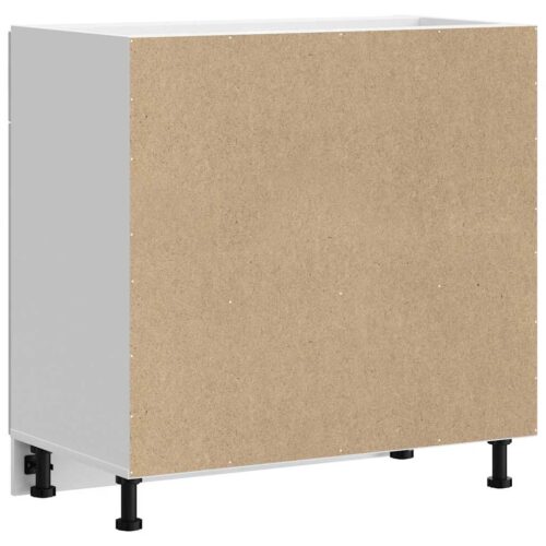 Kitchen Base Cabinet Lucca White Engineered Wood - Image 6