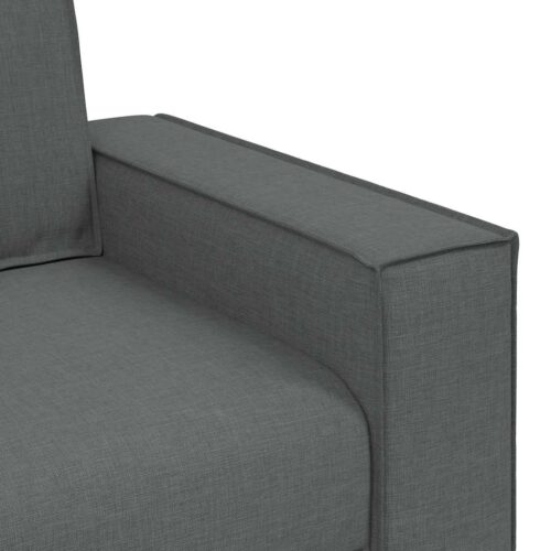 Sofa Chair Dark Grey 60cm Fabric - Image 7