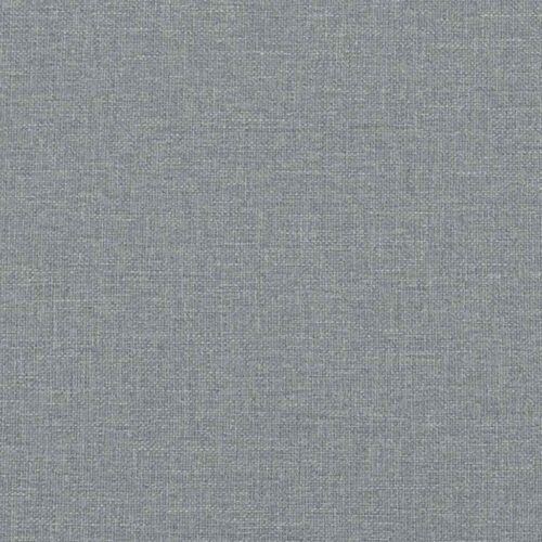 vidaXL 2-Seater Sofa Light Grey 140 cm Fabric - Image 8