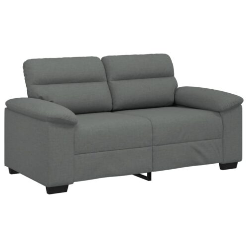 vidaXL 2-Seater Sofa Dark Grey 120 cm Fabric - Image 10