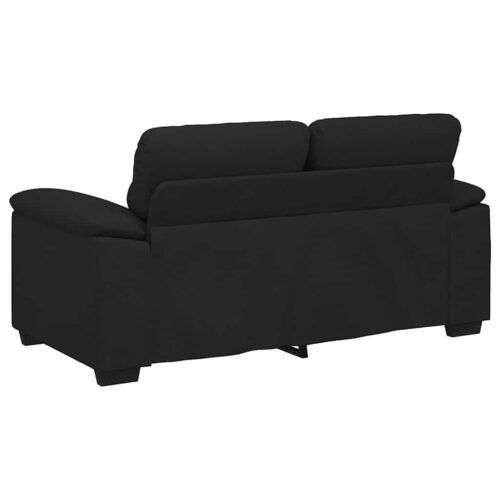 vidaXL 2-Seater Sofa Black 120 cm Fabric - Image 6