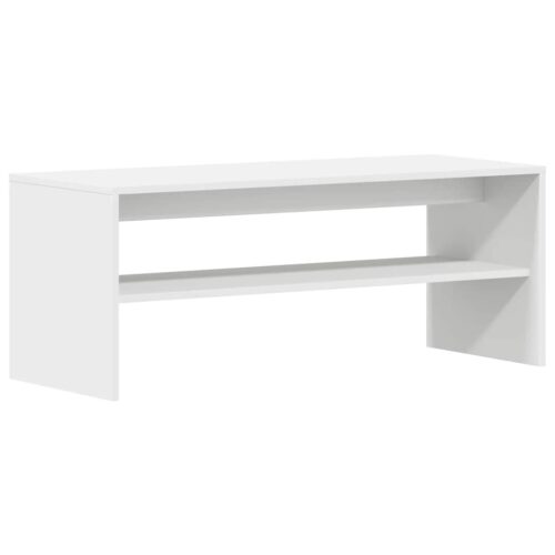 Wooden TV Cabinet White 100x40x40cm