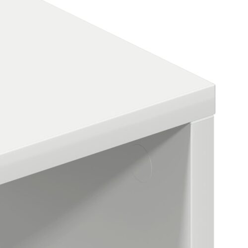 Wooden TV Cabinet White 100x40x40cm - Image 8