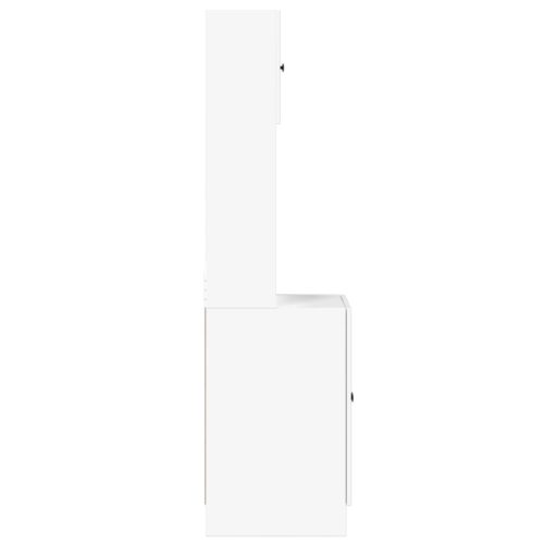 Kitchen Cabinet White 60x50x180cm Engineered Wood - Image 5