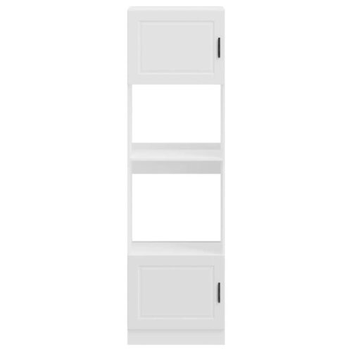 Oven Cabinets 2pcs Porto White Engineered Wood - Image 4