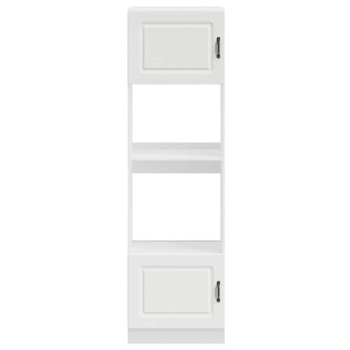 Oven Cabinets 2pcs Lucca White Engineered Wood - Image 4