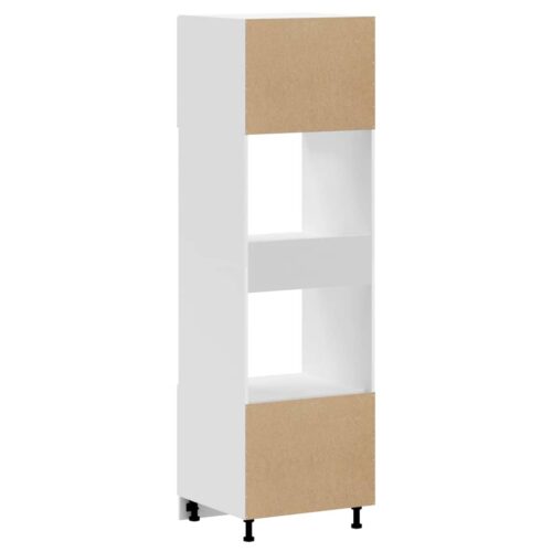 Oven Cabinets 2pcs Lucca White Engineered Wood - Image 7