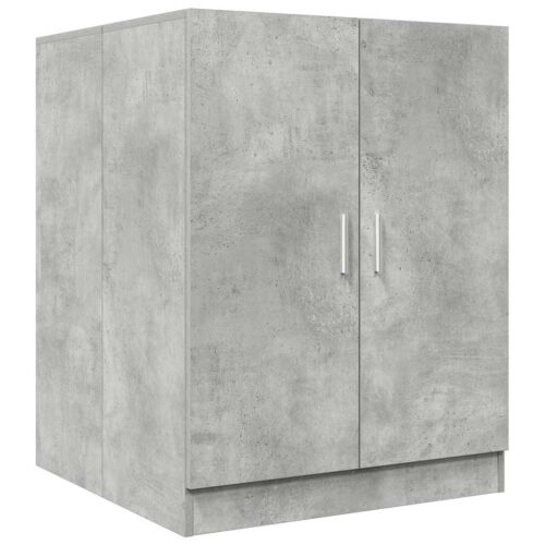 WashingMachine Cabinet Concrete Grey 70.5x71.5x91.5cm - Image 2