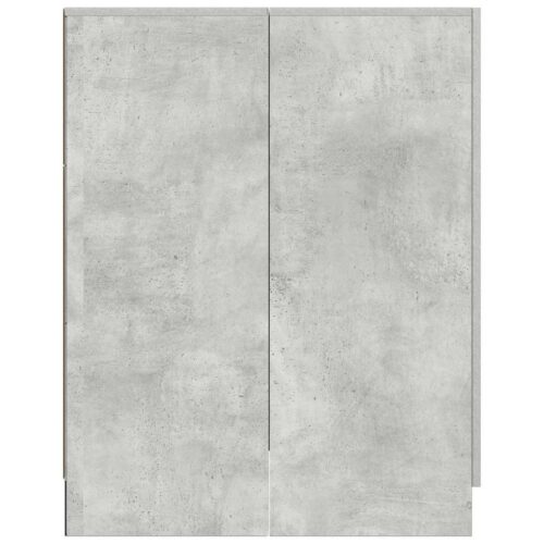 WashingMachine Cabinet Concrete Grey 70.5x71.5x91.5cm - Image 5