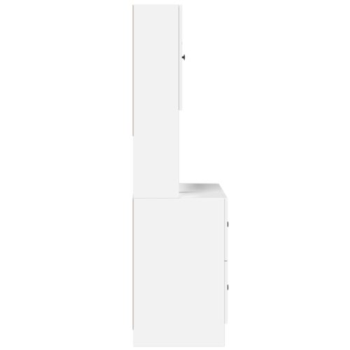 Kitchen Cabinet White 95x50x180cm Engineered Wood - Image 5