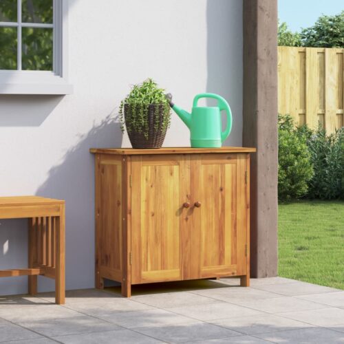 Garden Cabinet 75x35x70cm Solid Wood Acacia