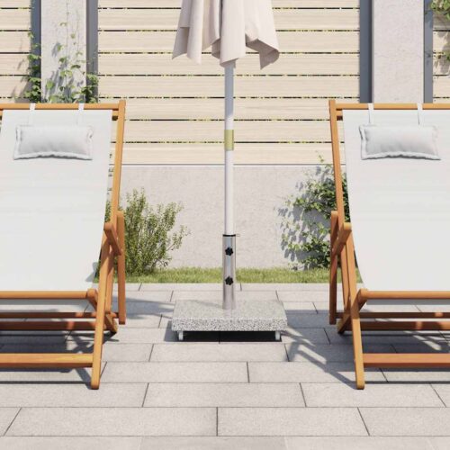 Parasol Base Granite 30KG Square Grey - Image 3