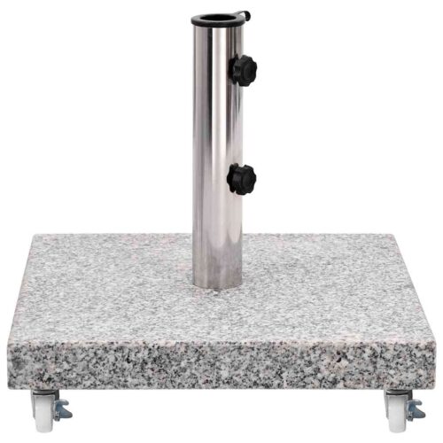 Parasol Base Granite 30KG Square Grey - Image 4