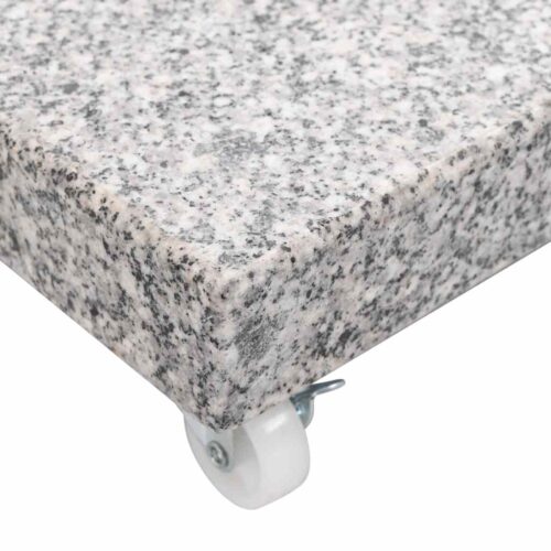 Parasol Base Granite 30KG Square Grey - Image 5