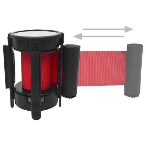 Retractable Belt Barrier 200cm Red - Image 5