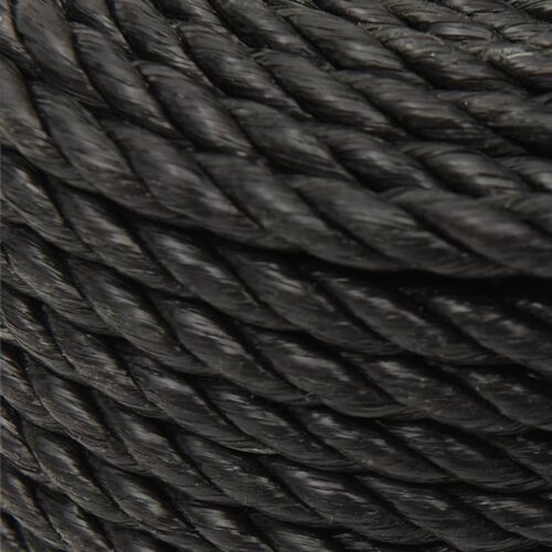 Work Rope Black 10 mm 25M Polypropylene - Image 4