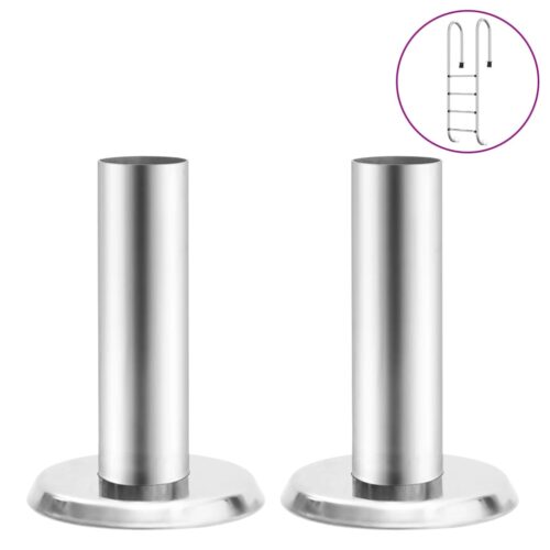 Pool Ladder Handrail Brackets 2pcs 304 Stainless Steel - Image 4