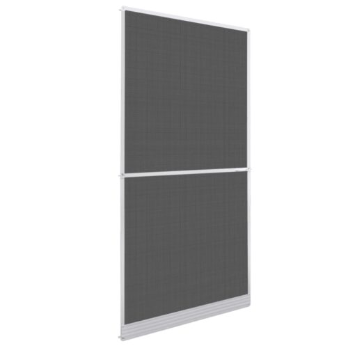 White Hinged Insect Screen for Doors 100 x 215cm
