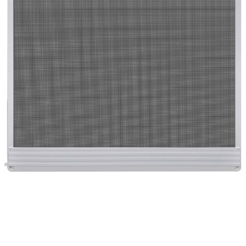 White Hinged Insect Screen for Doors 100 x 215cm - Image 3