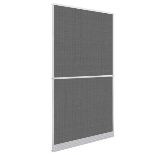 White Hinged Insect Screen for Doors 120 x 240cm