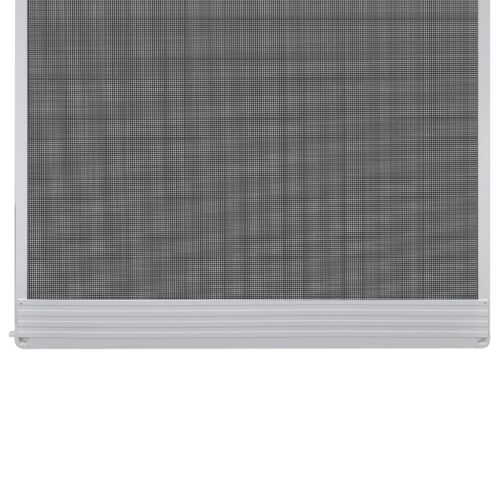 White Hinged Insect Screen for Doors 120 x 240cm - Image 3