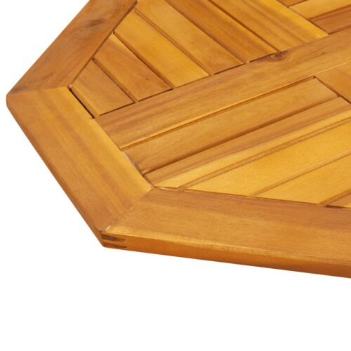 Table Top 60x60x2cm Octagonal Solid Wood Acacia DIY Desk Panel Board - Image 7