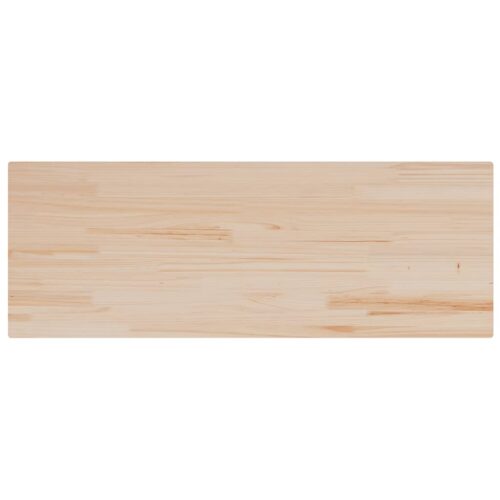 Table Top 110x40x1.7cm Rectangular Solid Pine Wood DIY Desk Panel Board