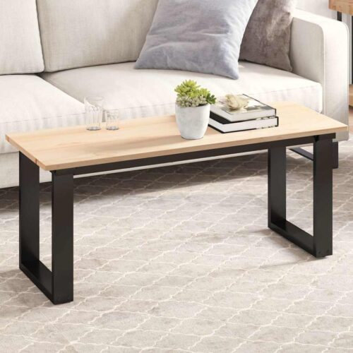 Table Top 110x40x1.7cm Rectangular Solid Pine Wood DIY Desk Panel Board - Image 2