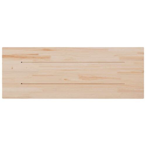 Table Top 110x40x1.7cm Rectangular Solid Pine Wood DIY Desk Panel Board - Image 6