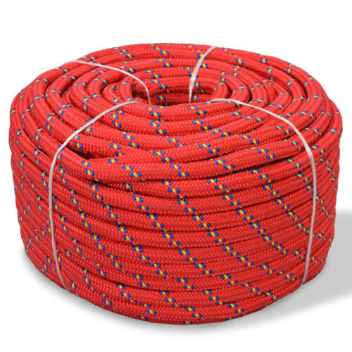 Marine Rope Polypropylene 12mm 50M Red