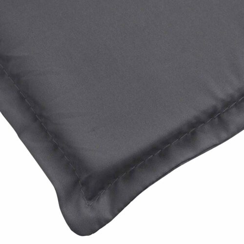 Sun Lounger Cushion Anthracite 180x60x4cm Oxford Fabric - Image 6