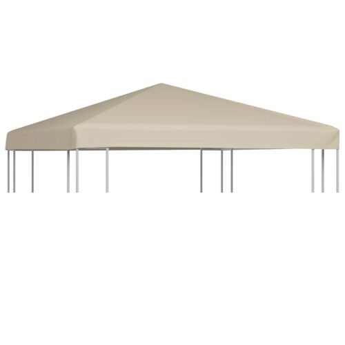 Gazebo Top Cover 310 g/m² 3x3M Beige