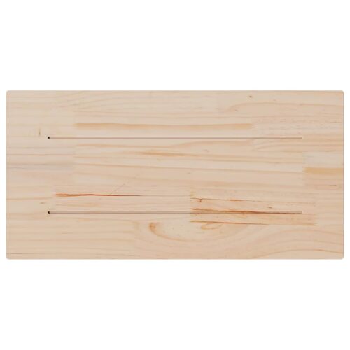 Table Tops 2pcs 60x30x2.5cm Rectangular Solid Pine Wood DIY Desk Panel Board - Image 7
